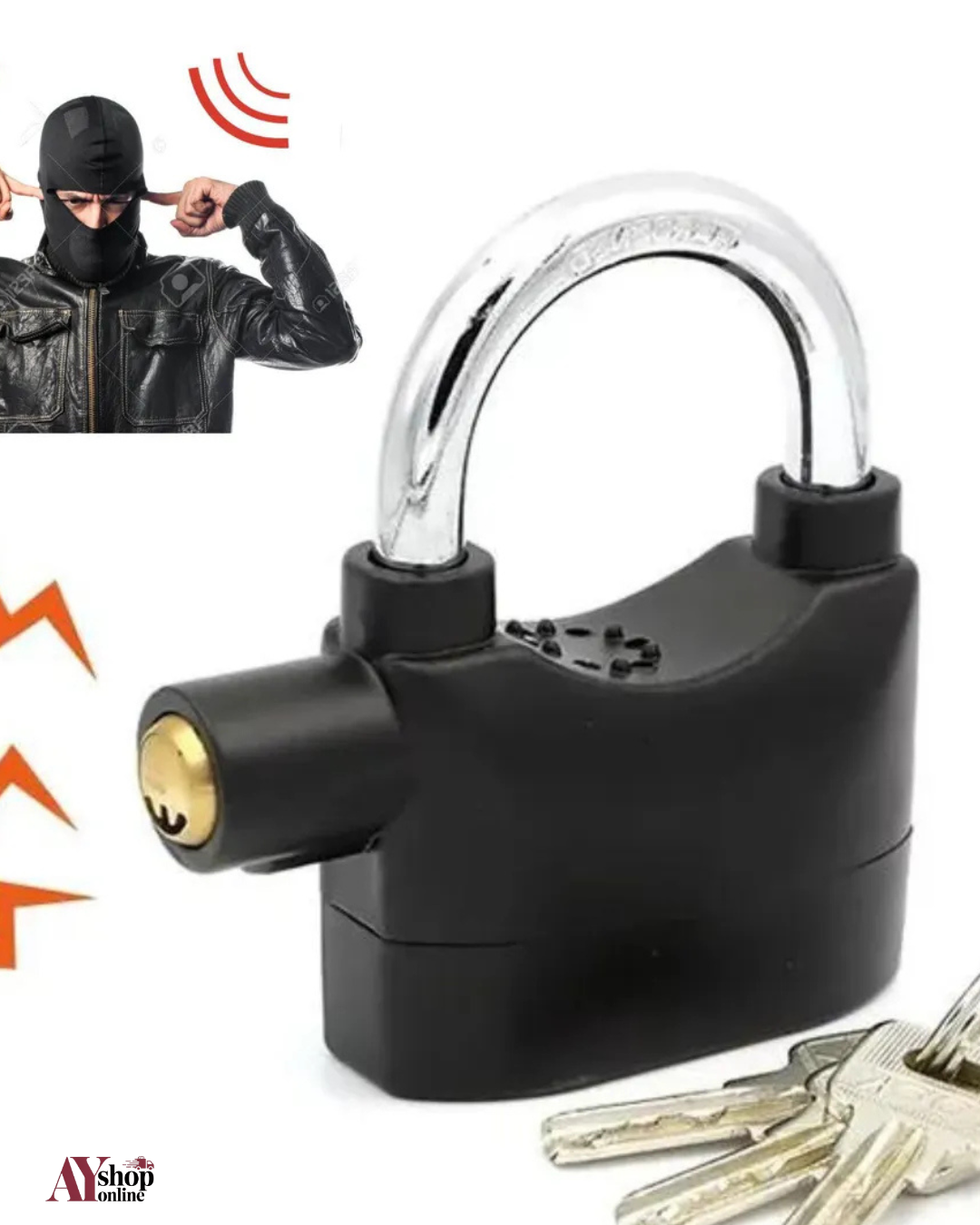Candado alarma